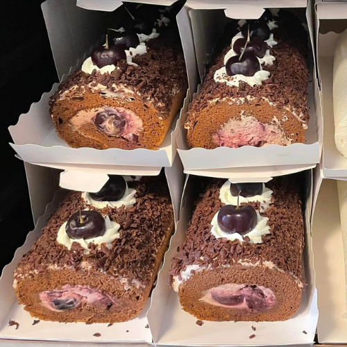 Black Forest Swiss Roll (with Alcohol) 黑森林瑞士卷