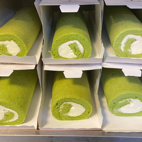 Pandan Swiss Roll 纯天然班兰瑞士卷