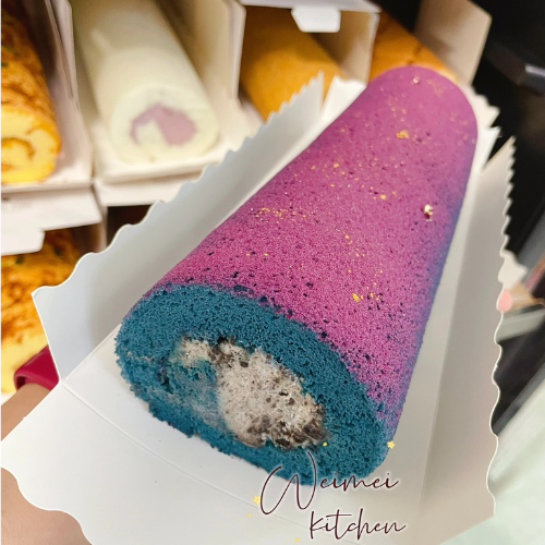 Galaxy Swiss Roll (Salted Oreo)