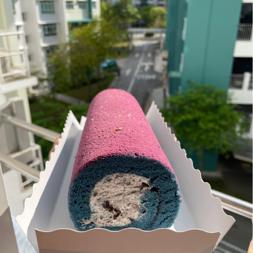 Galaxy Swiss Roll (Salted Oreo)