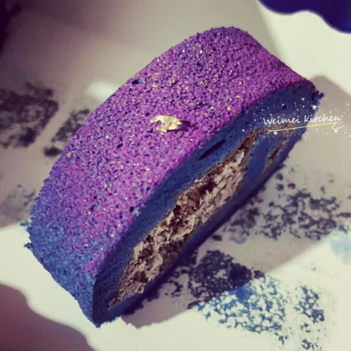 Galaxy Swiss Roll (Salted Oreo)