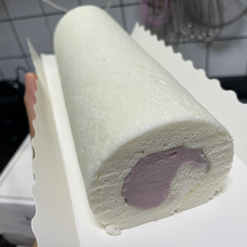 Taro Swiss Roll